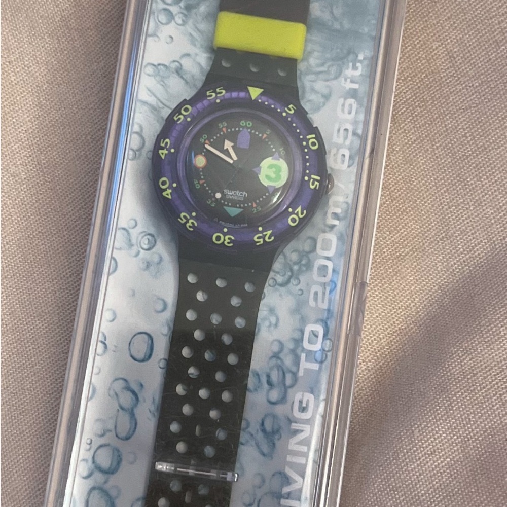 $99  only 1 Scuba remains 
NWT SWATCH -purchased in 90’s 
in London